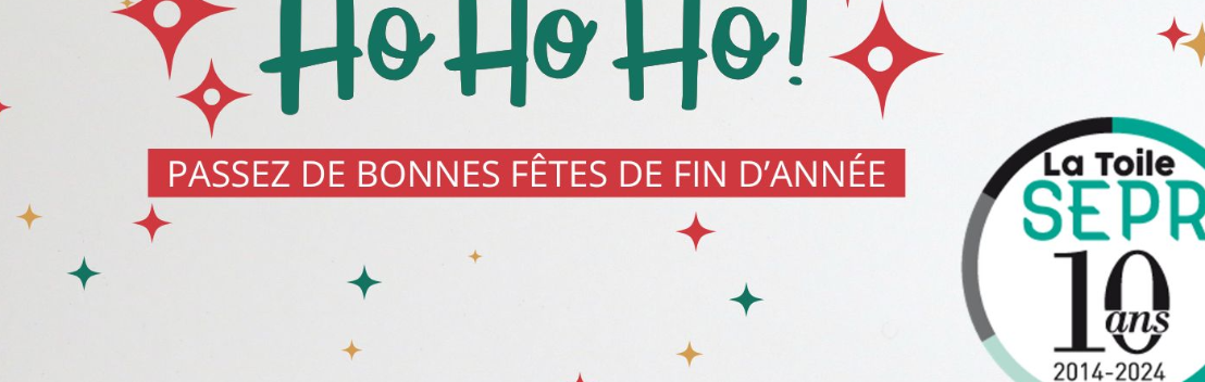 ✨ L’équipe de La Toile vous souhaite de très belles fêtes de fin d’année ! ✨